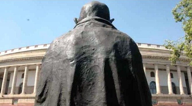 Mahatma Gandhi in Parliament