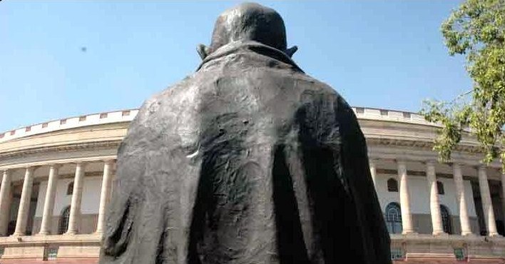 Mahatma Gandhi in Parliament