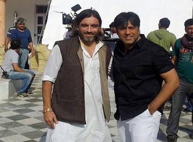 Daljit Sean Singh with Govinda